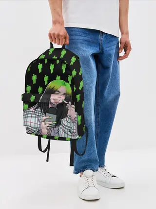 Рюкзак джинсовый / Billie Eilish