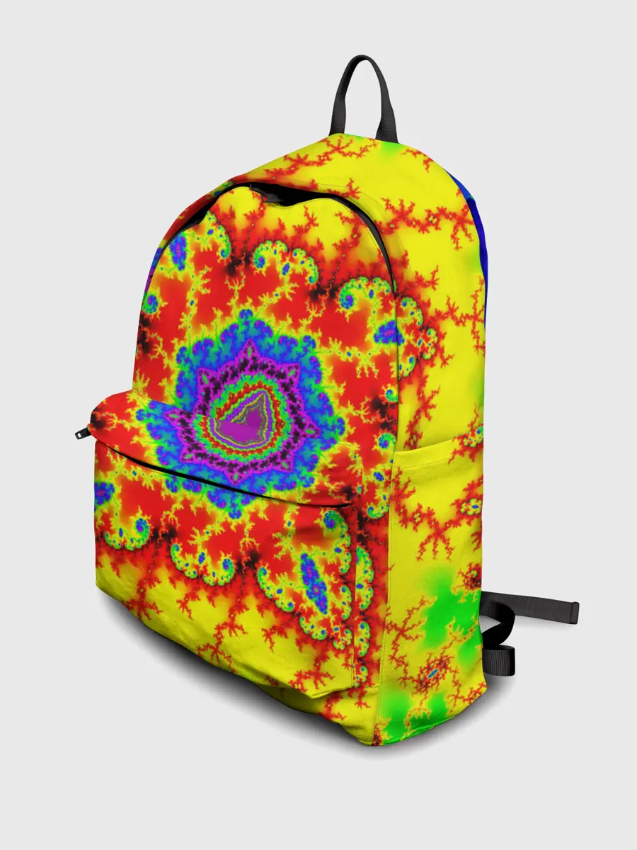 Рюкзак джинсовый / АБСТРАКТНЫЕ РАЗРЫВЫ