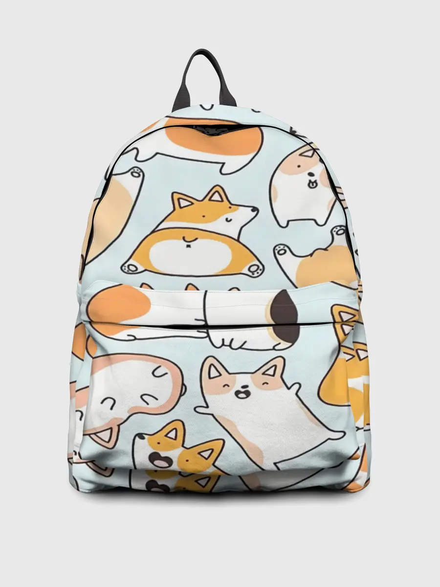 Рюкзак джинсовый / Корги