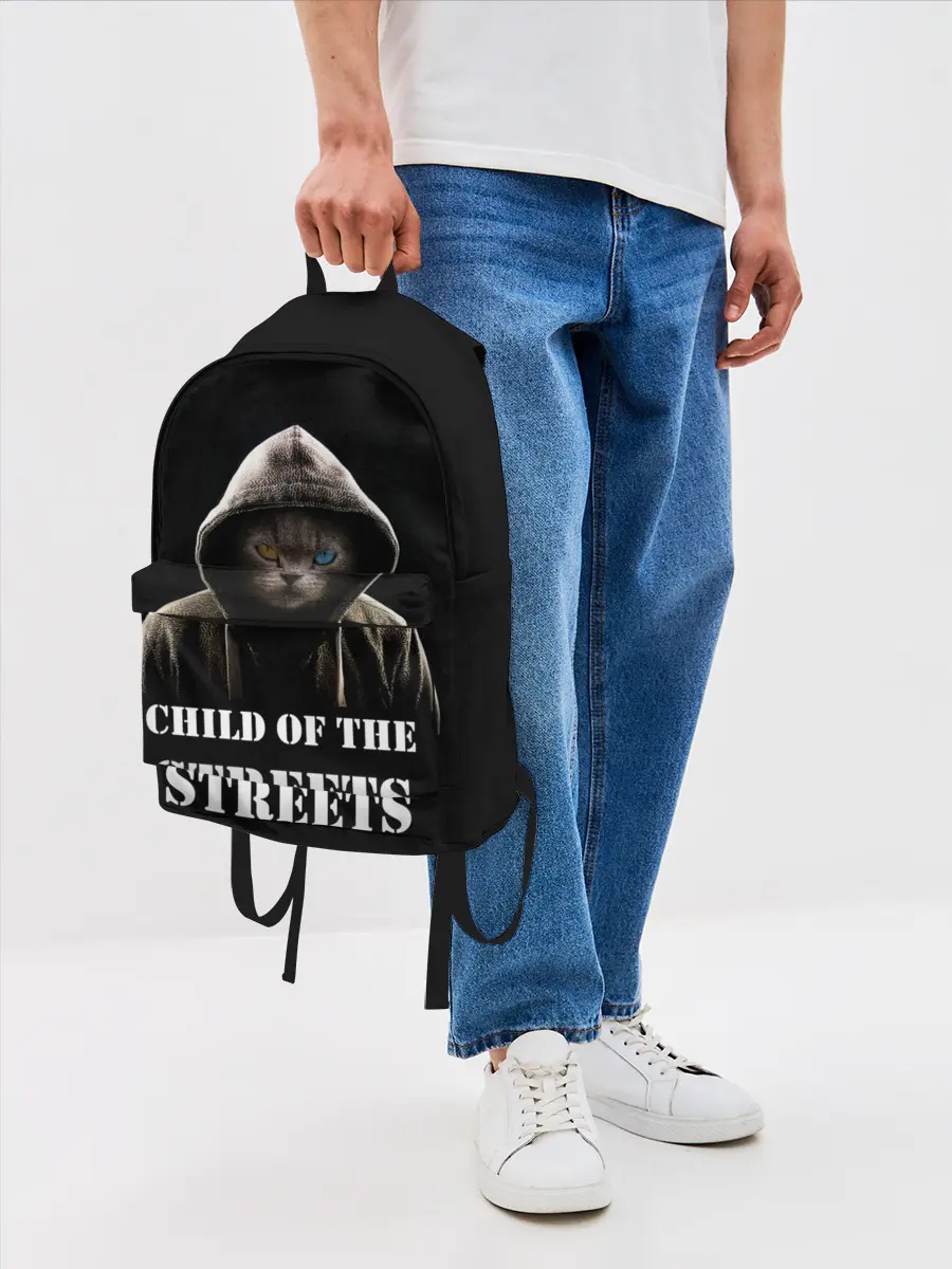 Рюкзак джинсовый / Дитя улиц
