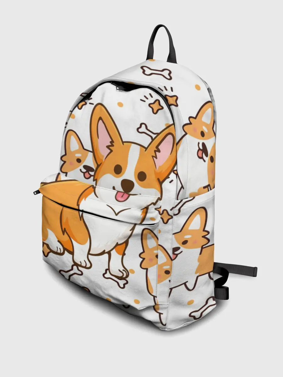 Рюкзак джинсовый / Корги