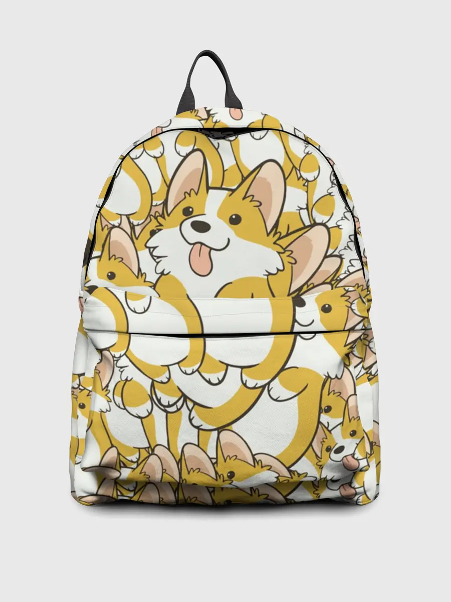 Рюкзак джинсовый / Корги