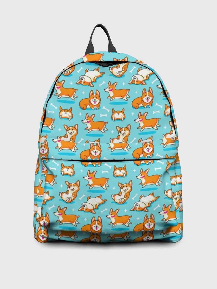 Рюкзак джинсовый / Корги