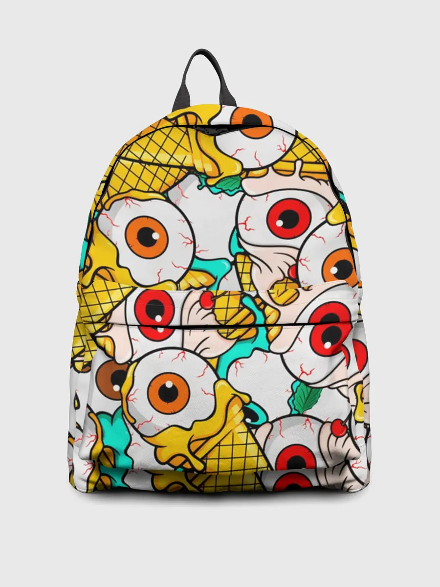 Рюкзак джинсовый / Морожки с глазами