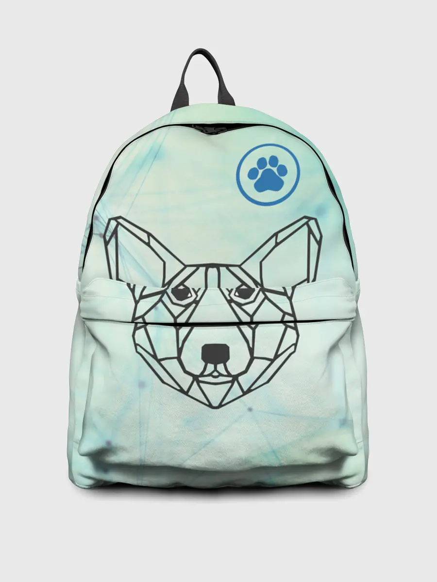 Рюкзак джинсовый / Корги