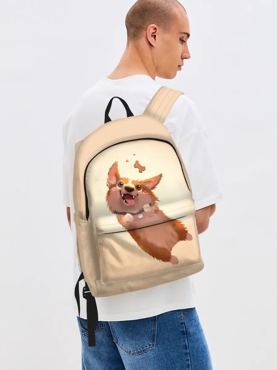 Рюкзак джинсовый / КОРГИ