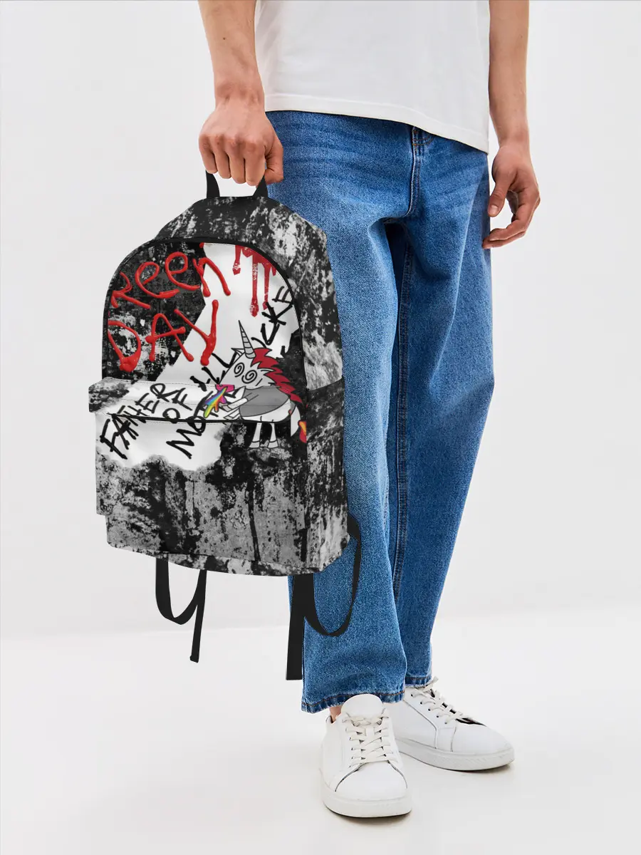 Рюкзак джинсовый / Green Day - Father of All MF