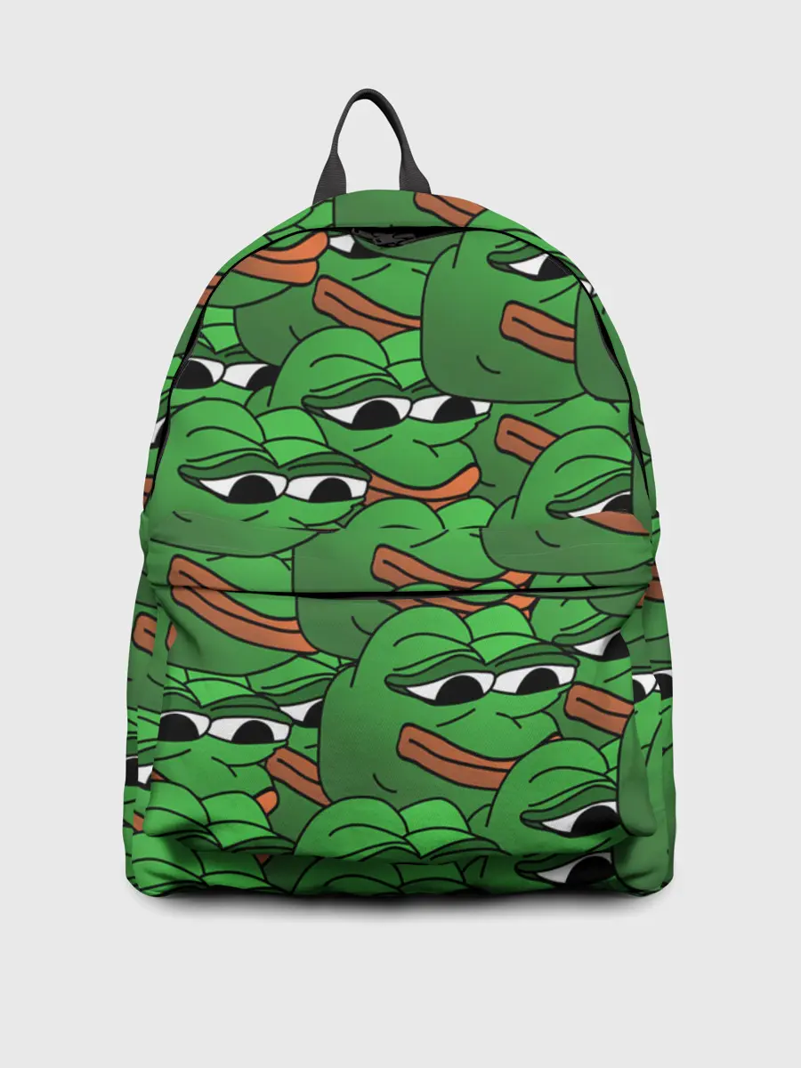 Рюкзак джинсовый / Pepe The Frog