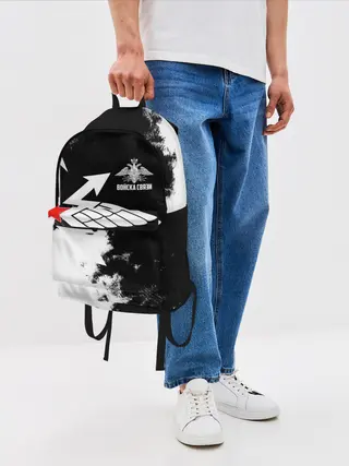 Рюкзак джинсовый / Войска связи