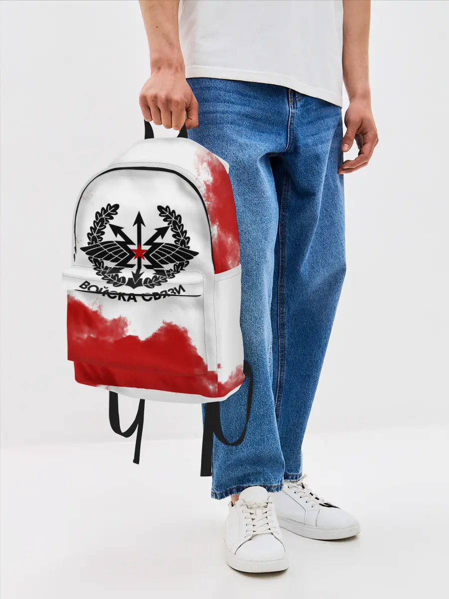 Рюкзак джинсовый / Войска связи