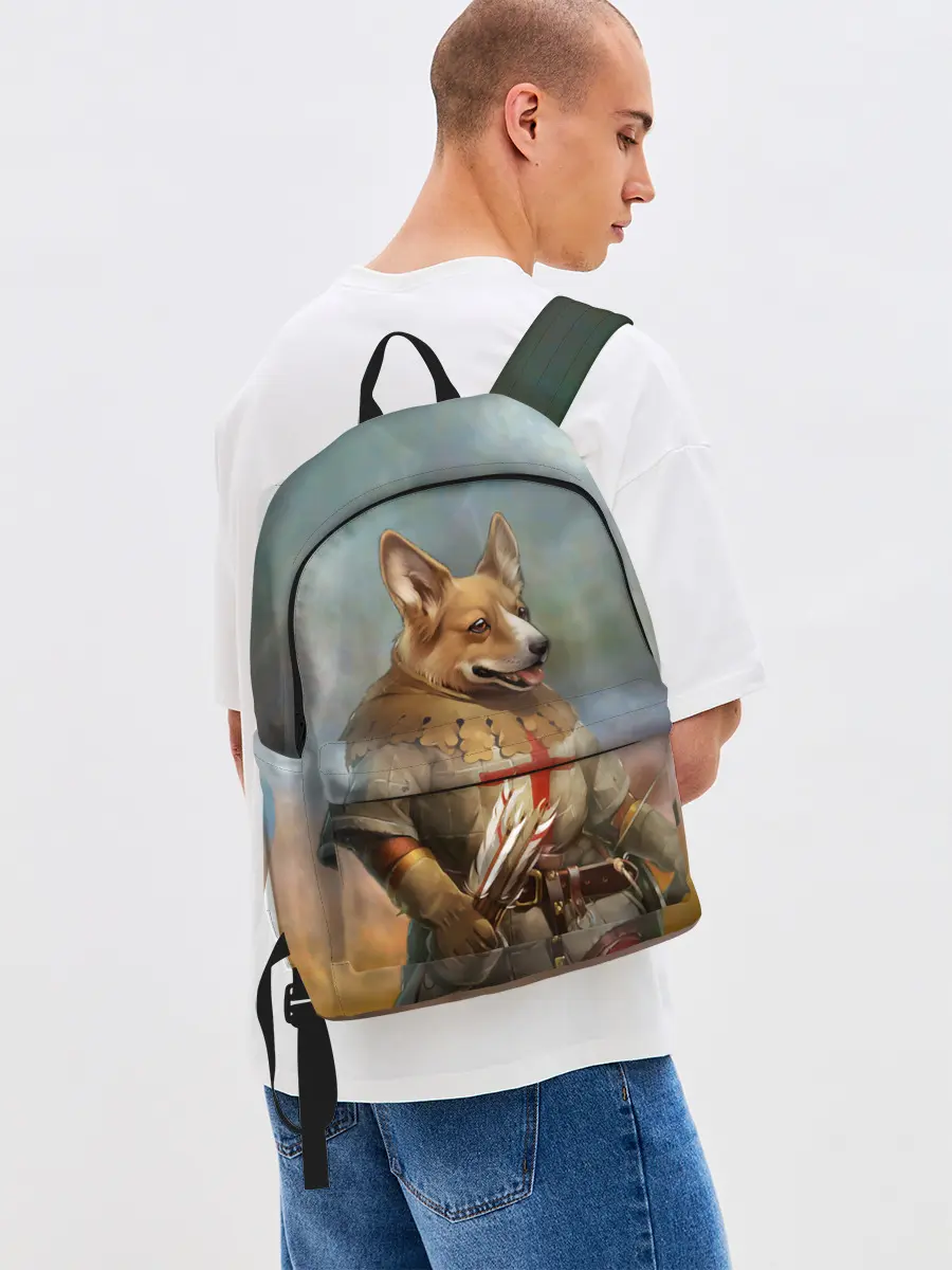 Рюкзак джинсовый / КОРГИ ЛУЧНИК