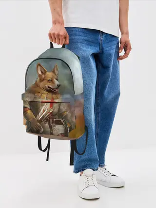 Рюкзак джинсовый / КОРГИ ЛУЧНИК