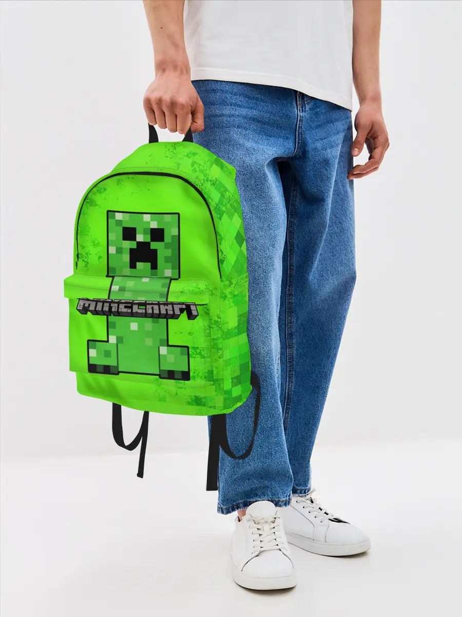 Рюкзак джинсовый / MINECRAFT