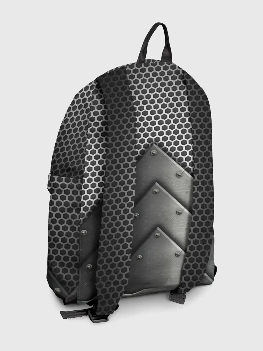 Рюкзак джинсовый / Броня металлическая