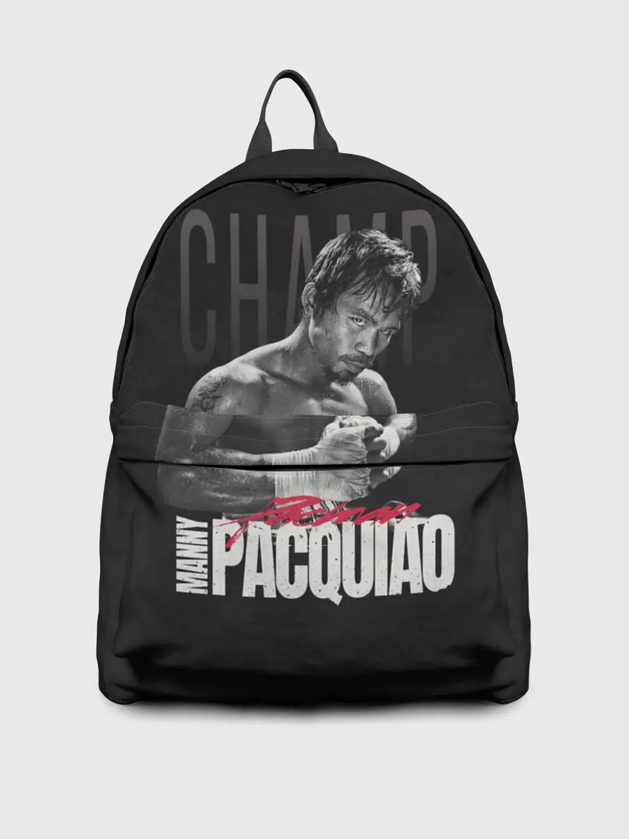 Рюкзак джинсовый / Manny Pacquiao