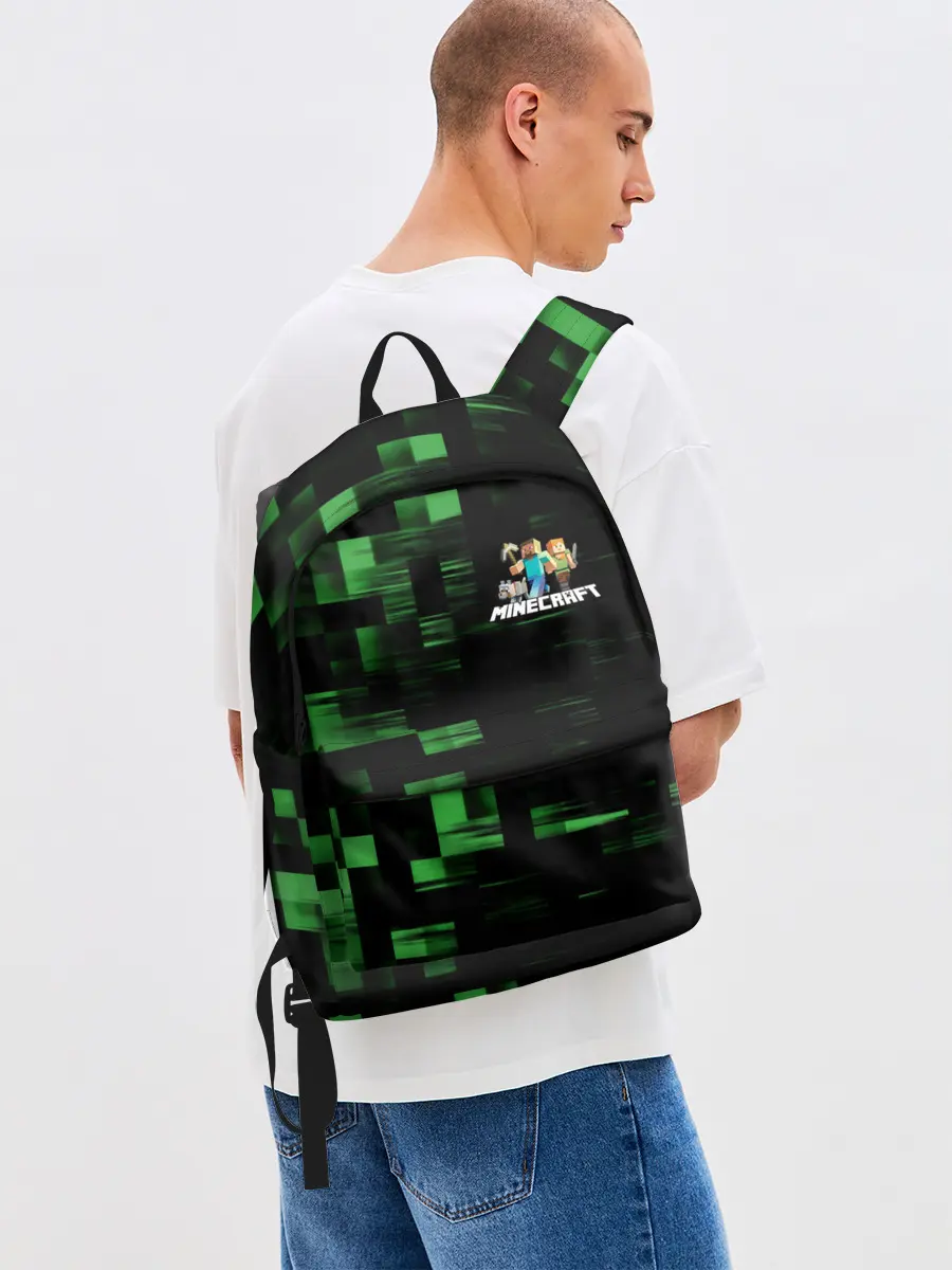 Рюкзак джинсовый / MINECRAFT.