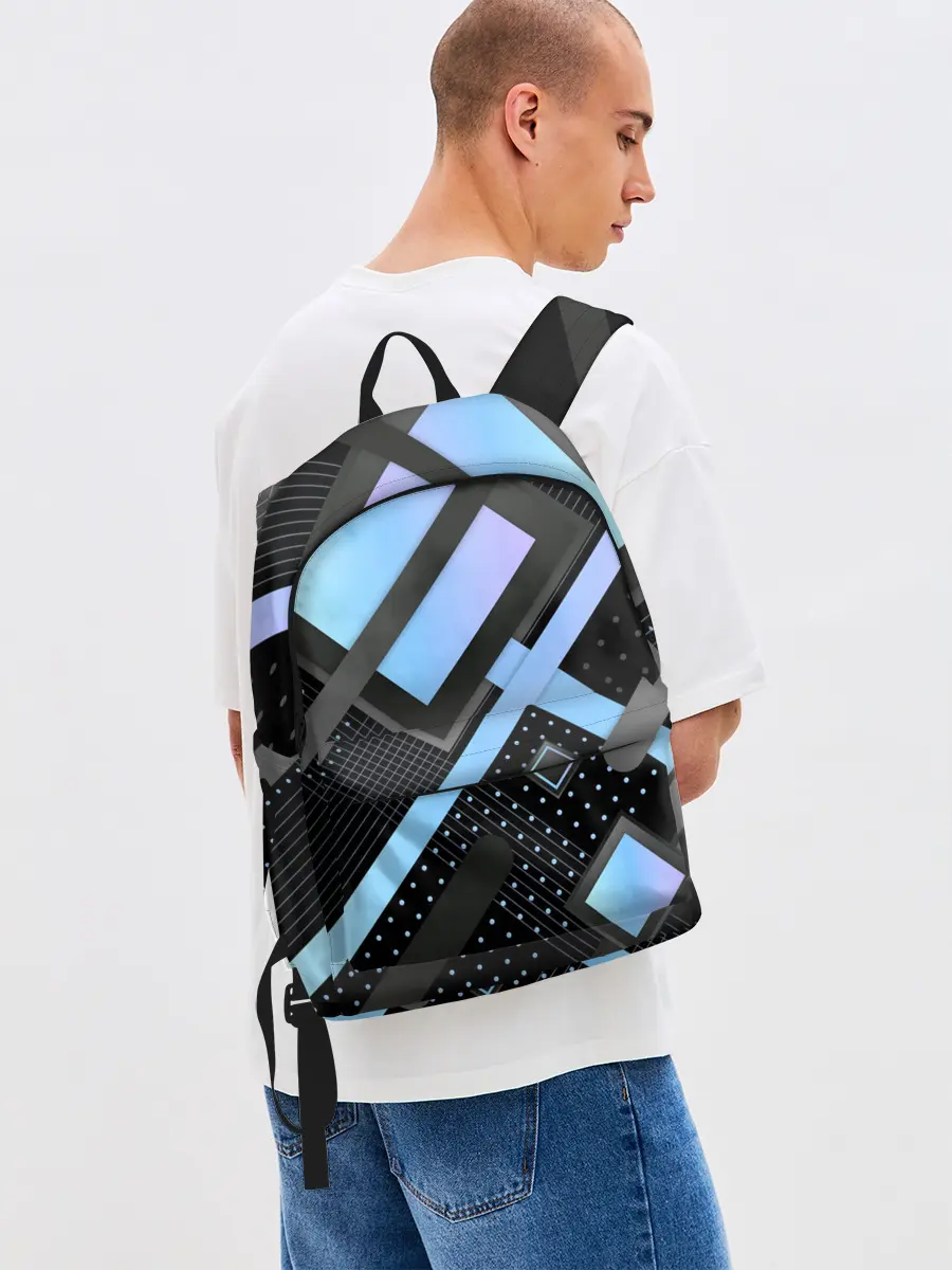 Рюкзак джинсовый / Modern Geometry