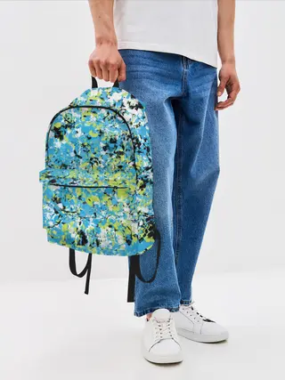 Рюкзак джинсовый / Абстракция