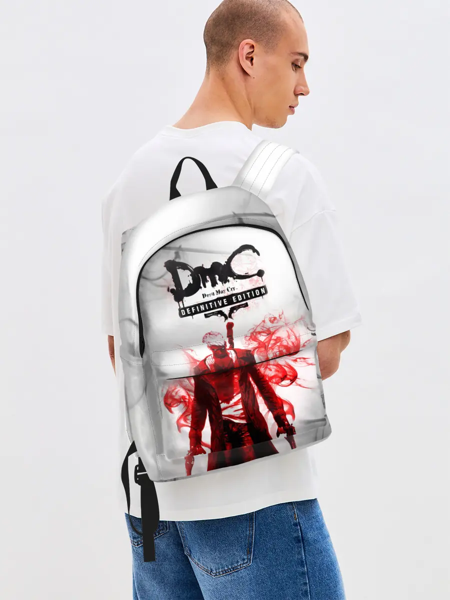 Рюкзак джинсовый / devil may cry