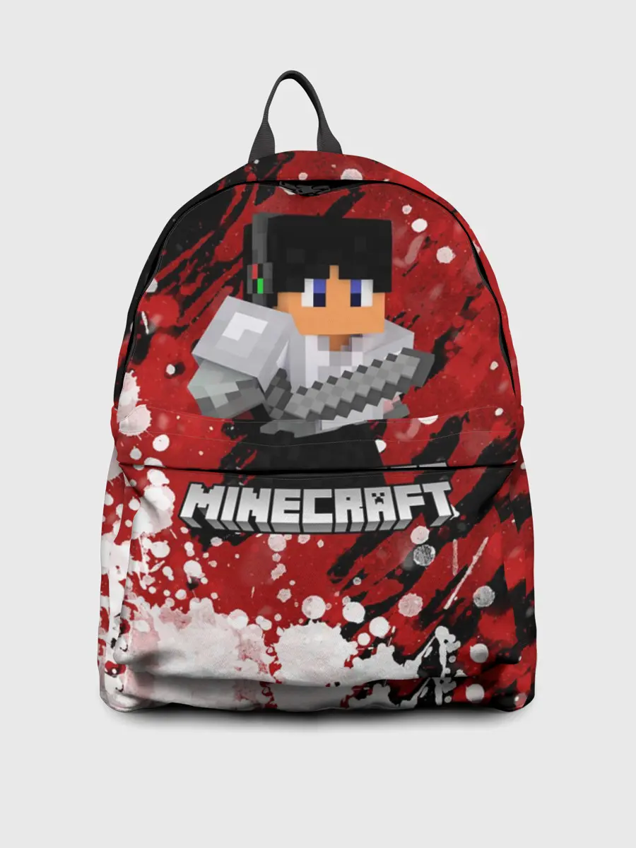 Рюкзак джинсовый / Minecraft / Майнкрафт