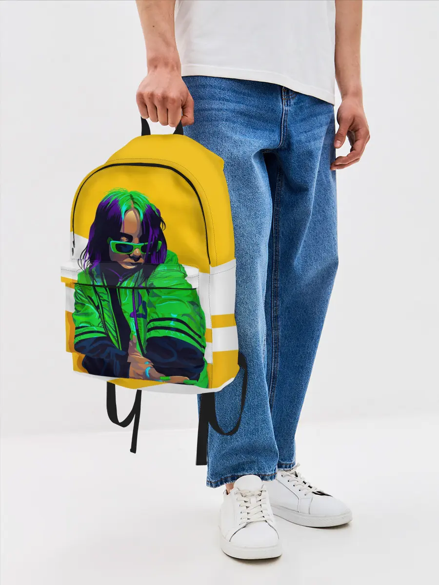 Рюкзак джинсовый / Green Eilish