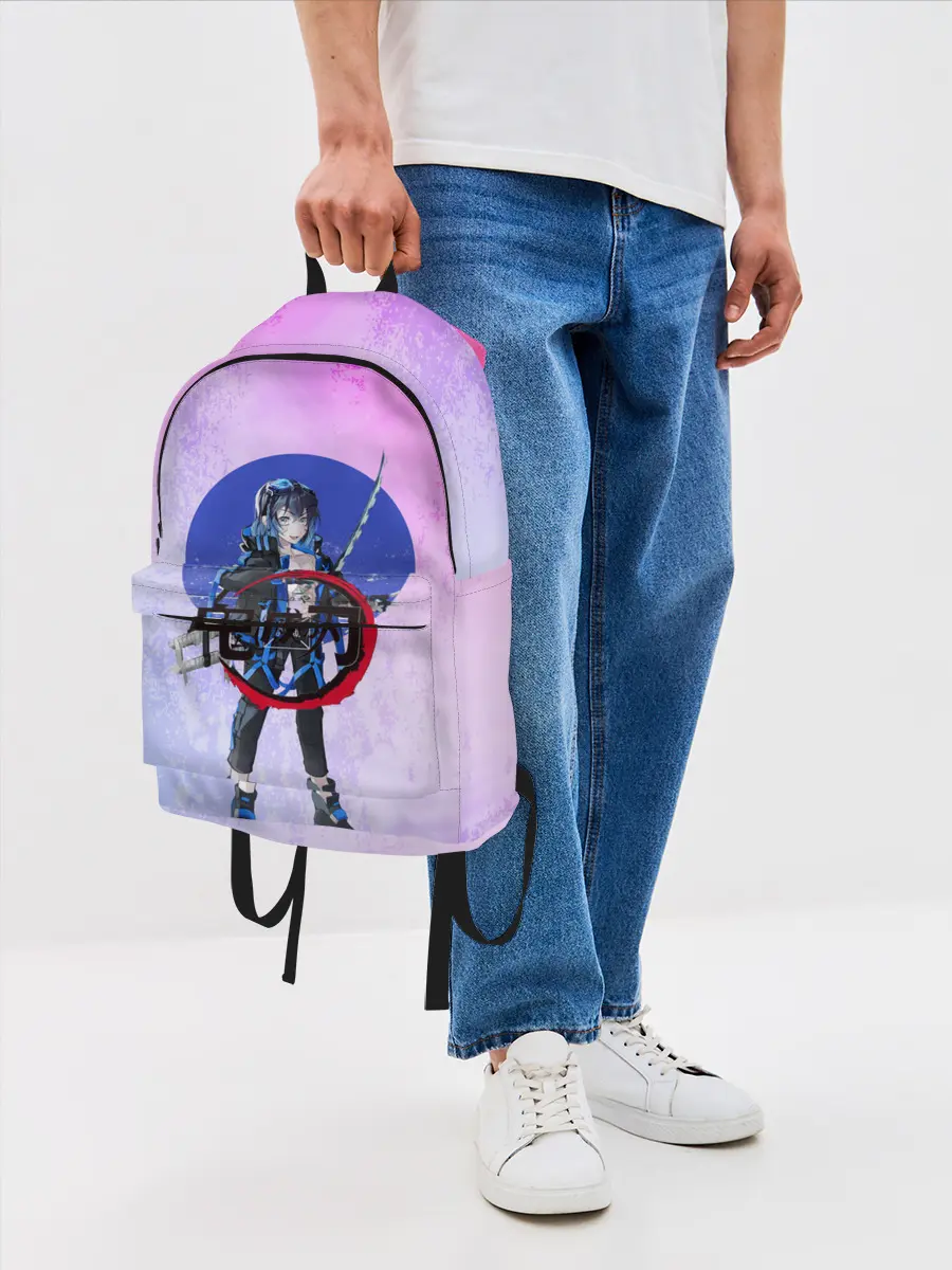 Рюкзак джинсовый / Клинок рассекающий демонов