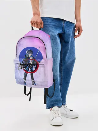 Рюкзак джинсовый / Клинок рассекающий демонов