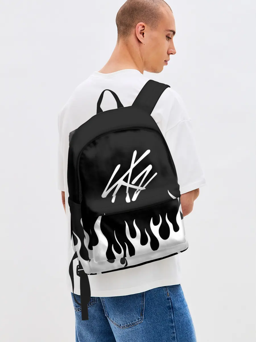 Рюкзак джинсовый / Stray Kids