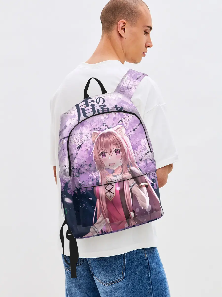 Рюкзак джинсовый / Восхождение героя щита