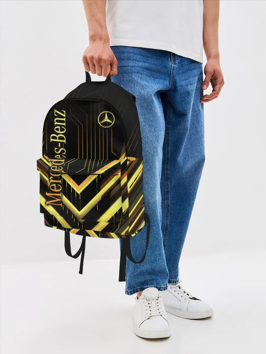 Рюкзак джинсовый / Mercedes-Benz
