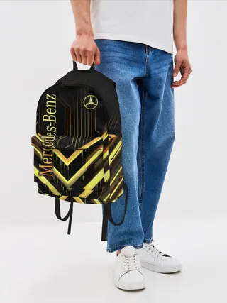 Рюкзак джинсовый / Mercedes-Benz