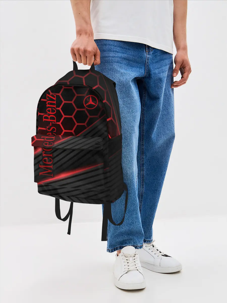 Рюкзак джинсовый / Mercedes-Benz