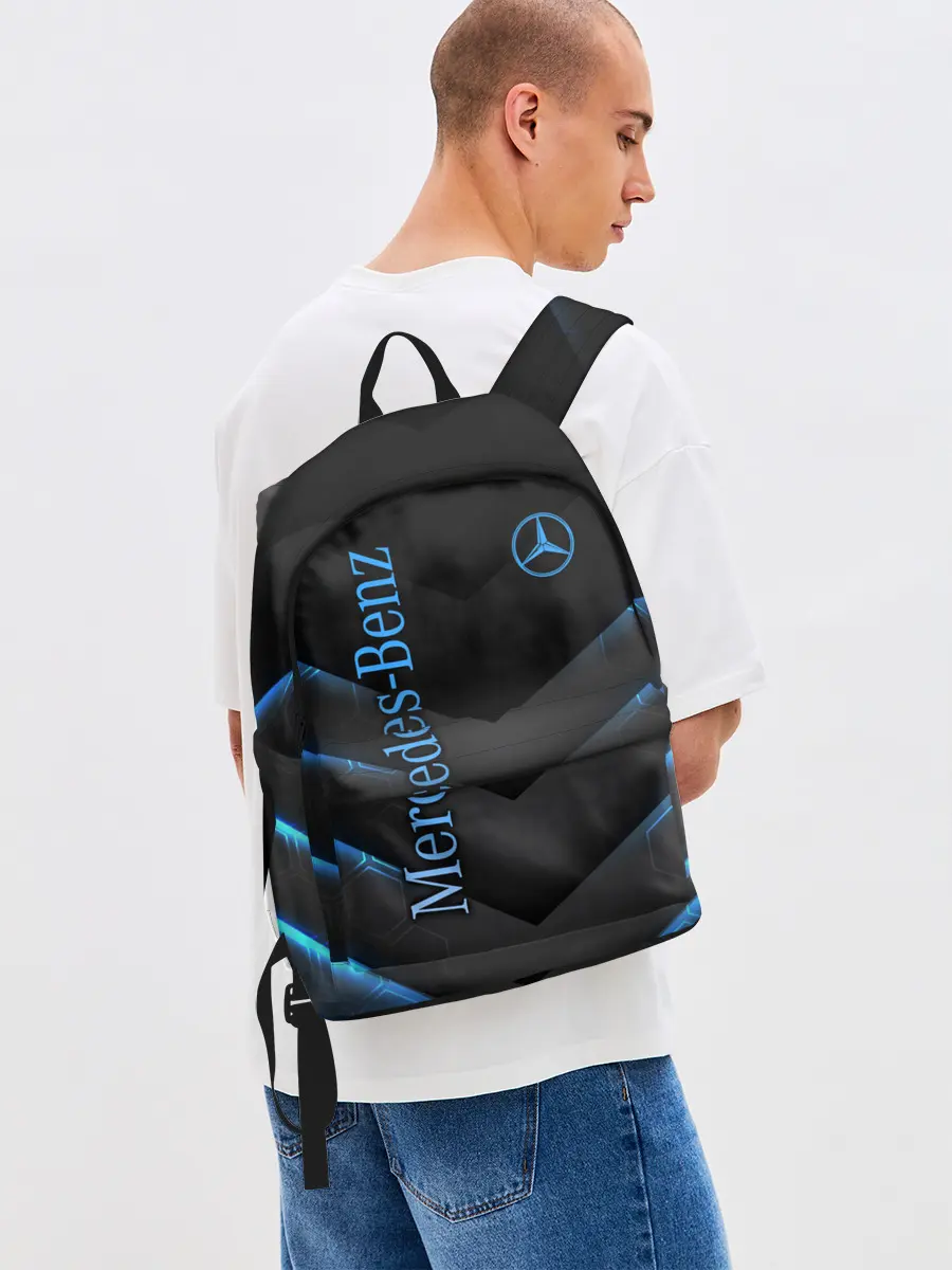 Рюкзак джинсовый / Mercedes-Benz