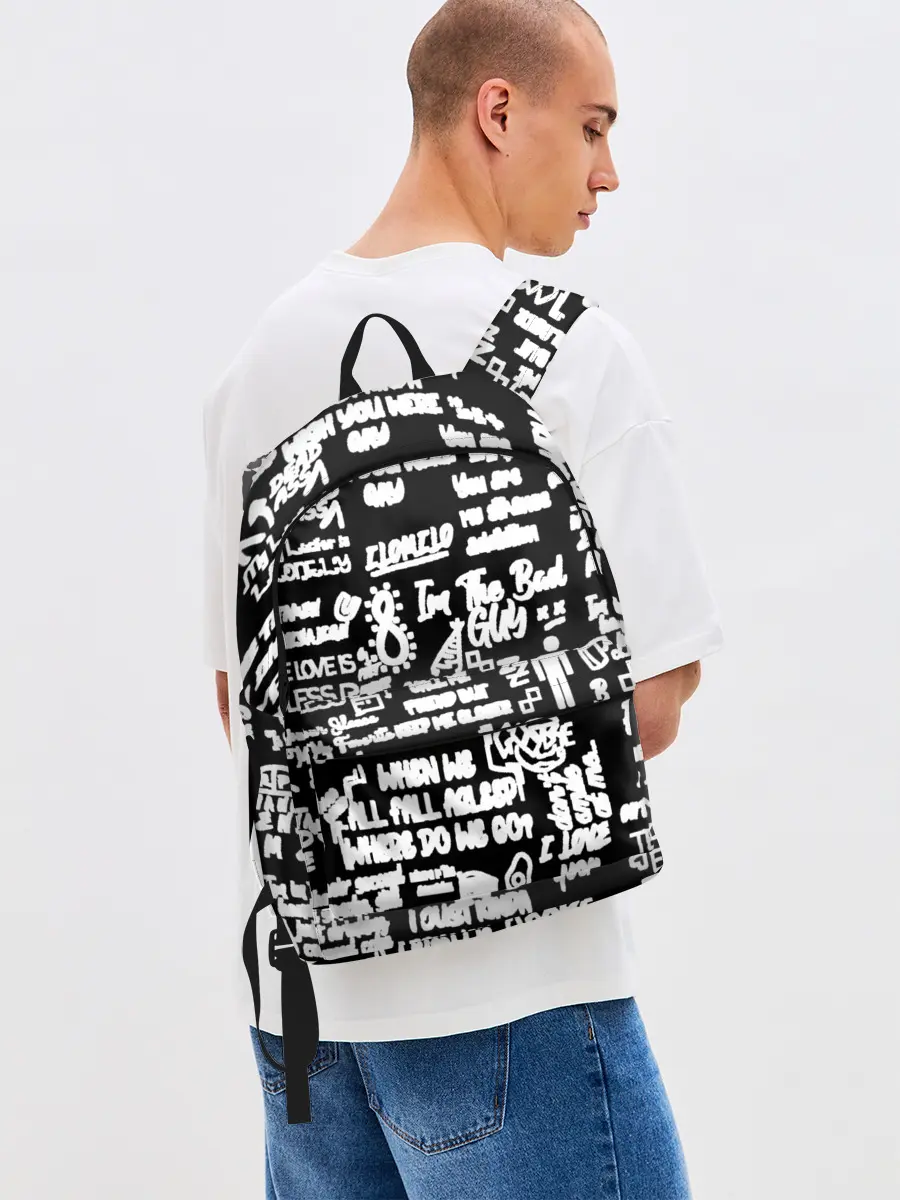 Рюкзак джинсовый / BILLIE EILISH BLACK