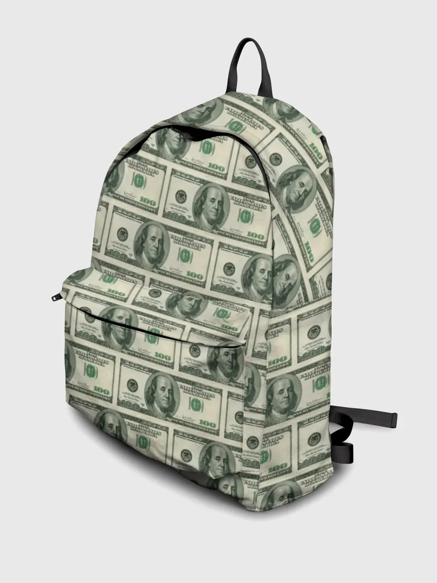 Рюкзак джинсовый / Денежная тема