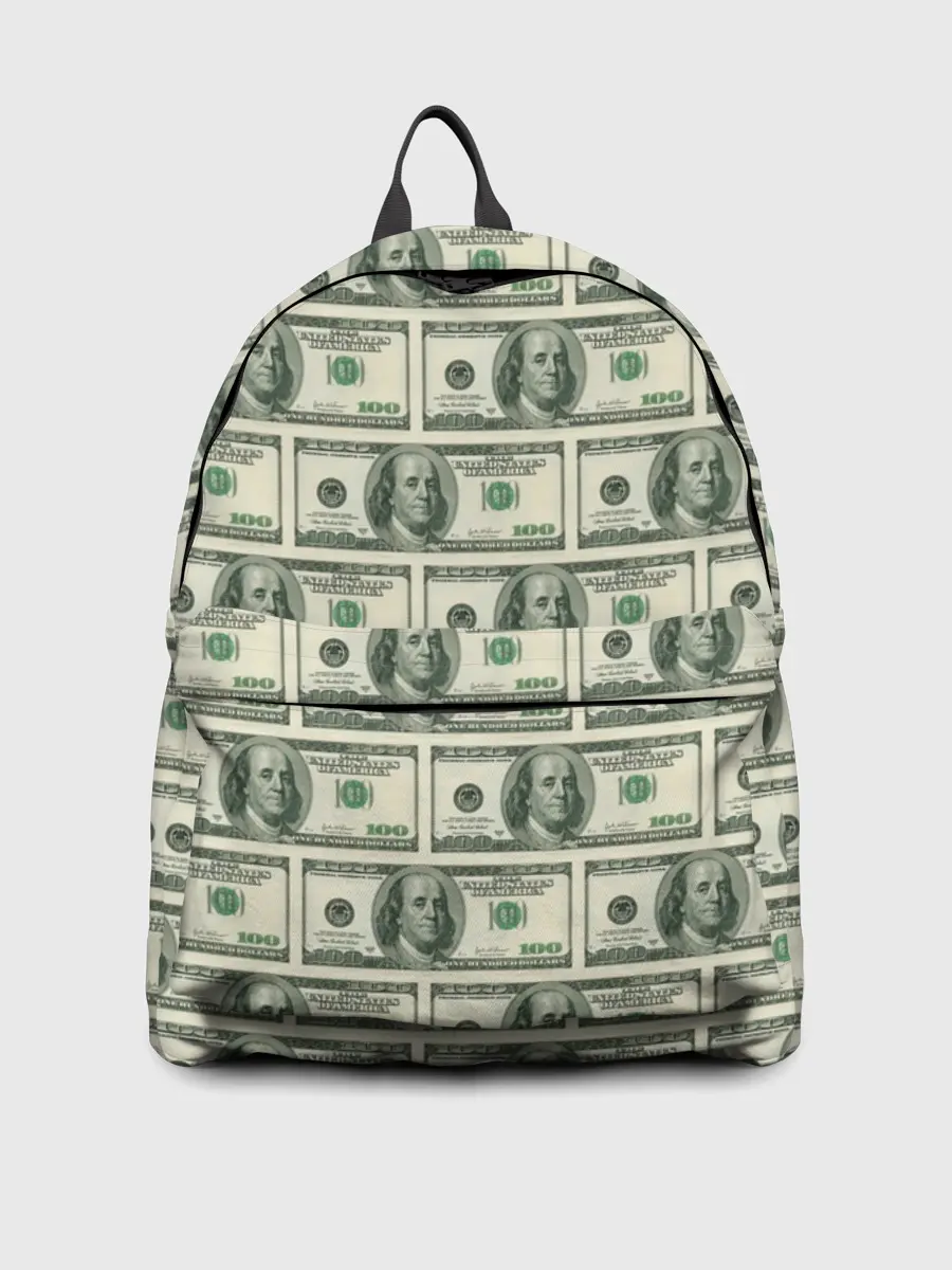 Рюкзак джинсовый / Денежная тема