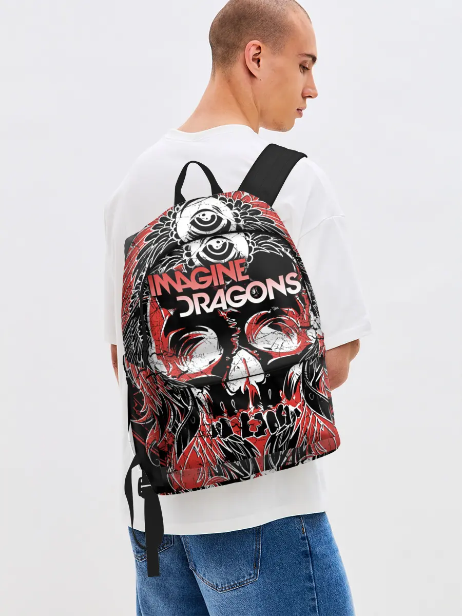 Рюкзак джинсовый / Imagine Dragons