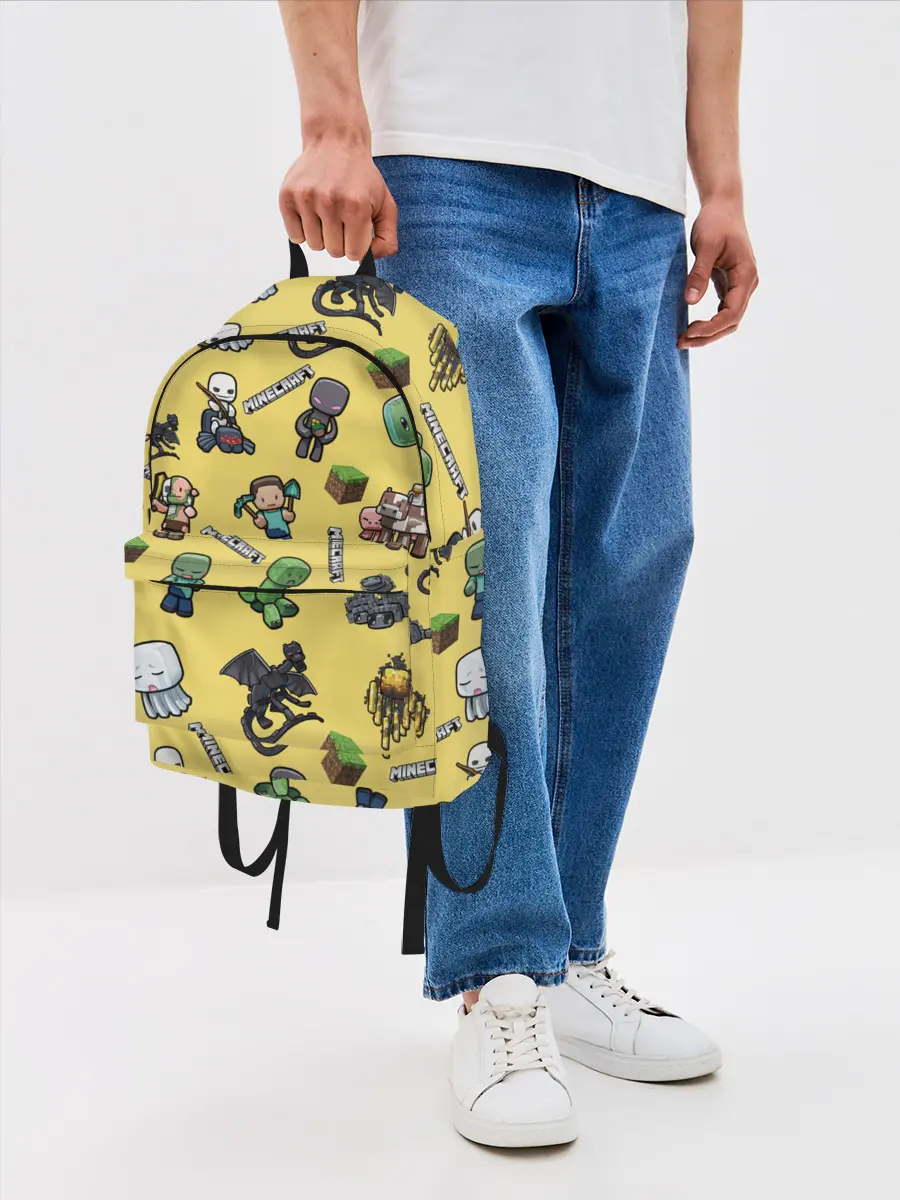 Рюкзак джинсовый / MINECRAFT