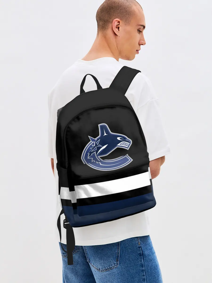 Рюкзак джинсовый / Vancouver Canucks