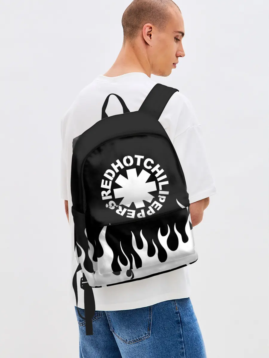 Рюкзак джинсовый / Red Hot Chili Peppers