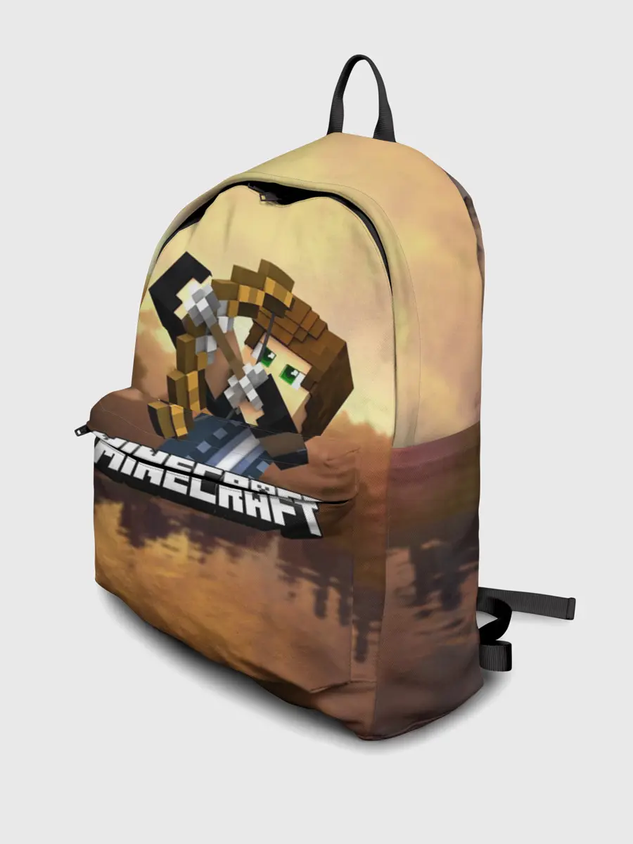 Рюкзак джинсовый / Майнкрафт