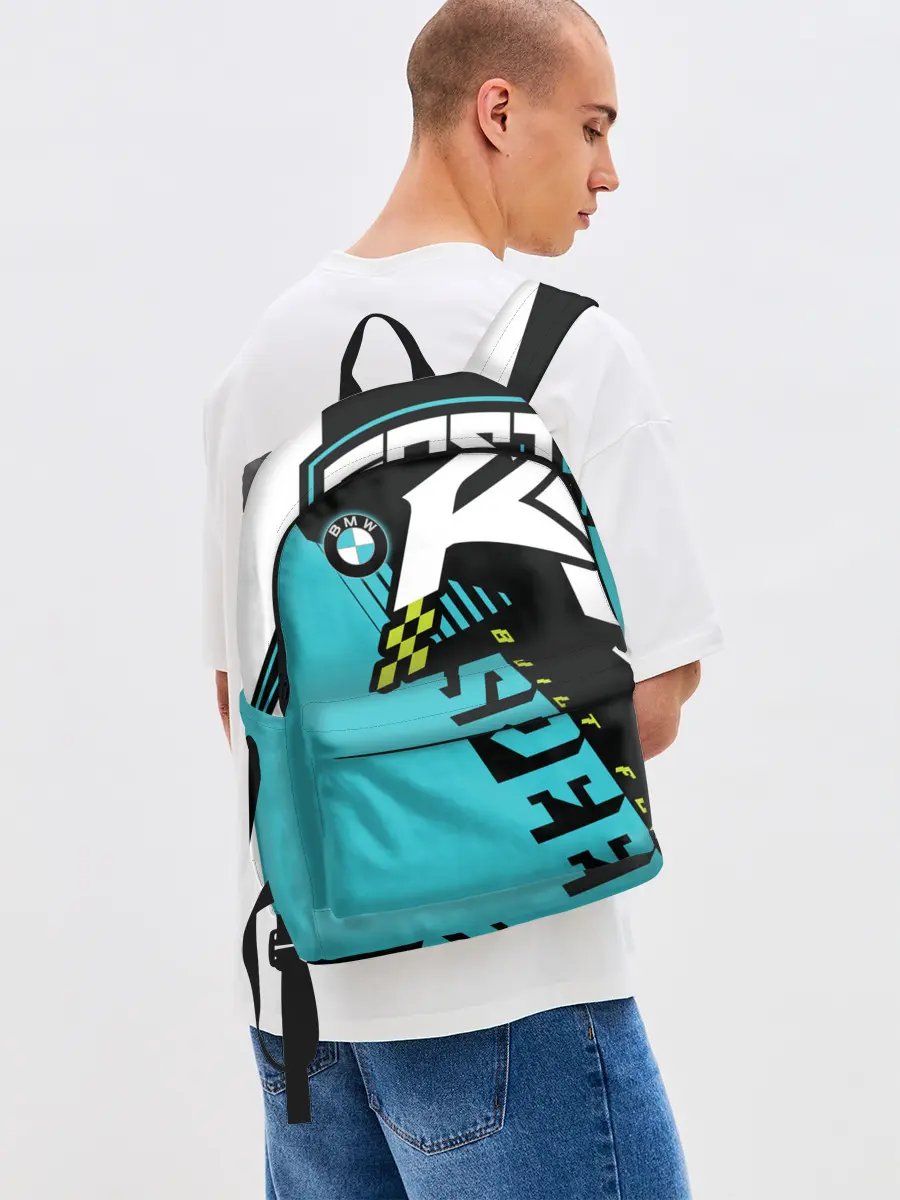 Рюкзак джинсовый / BMW