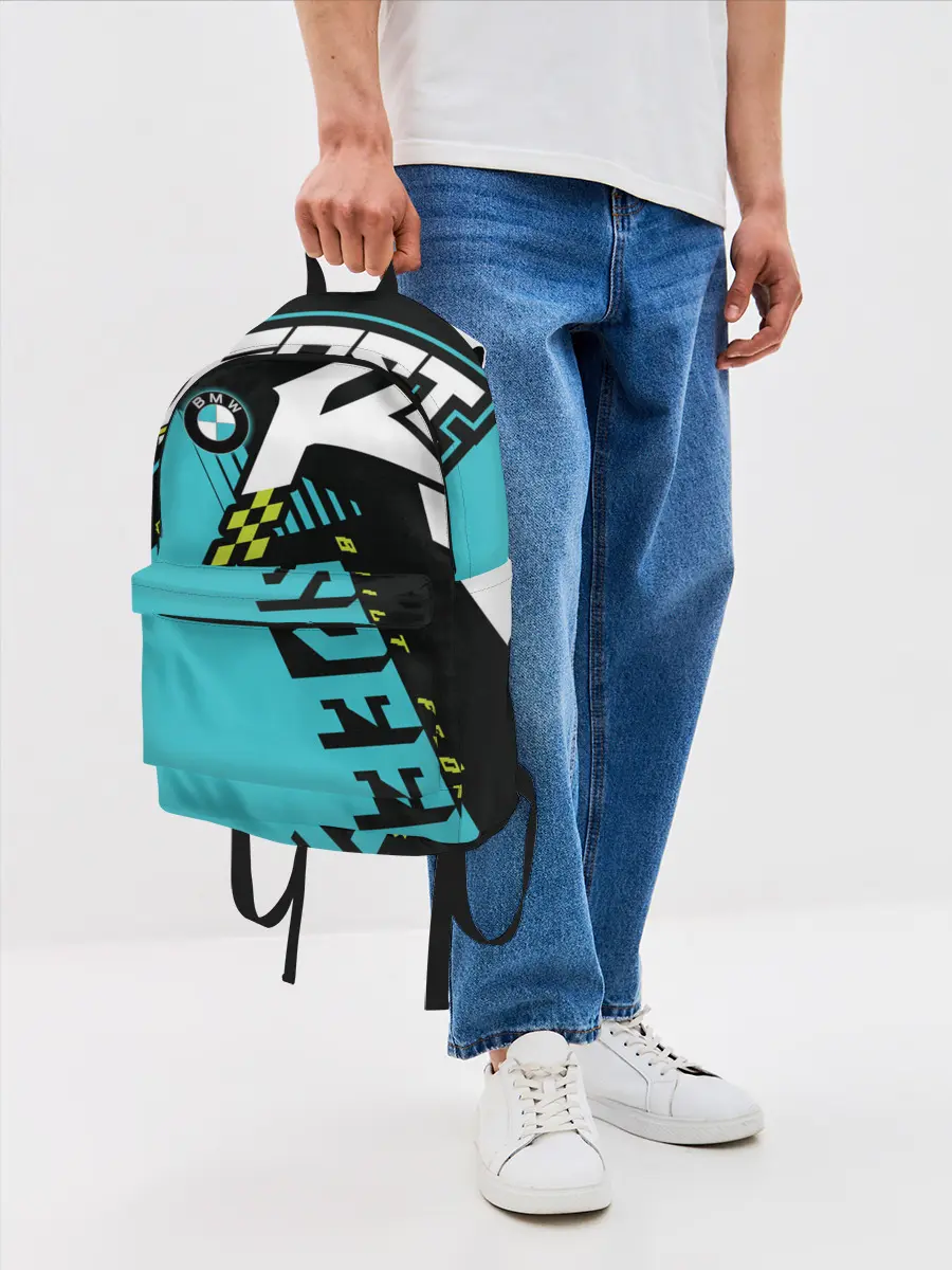 Рюкзак джинсовый / BMW