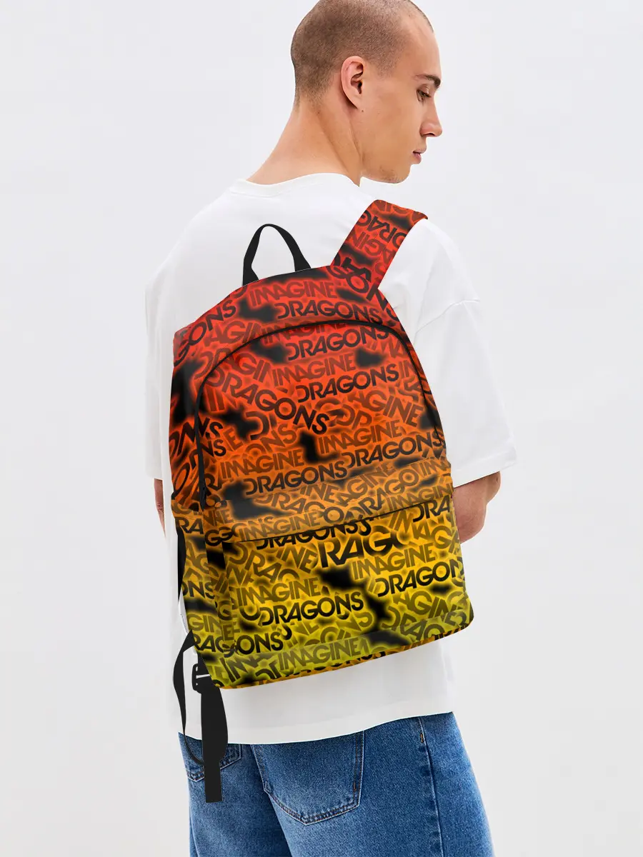 Рюкзак джинсовый / Imagine Dragons