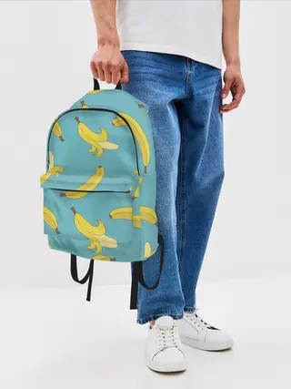 Рюкзак джинсовый / Банановый дождь