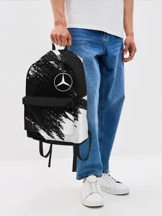 Рюкзак джинсовый / MERCEDES | МЕРСЕДЕС