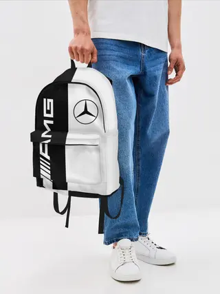 Рюкзак джинсовый / MERCEDES AMG | МЕРСЕДЕС