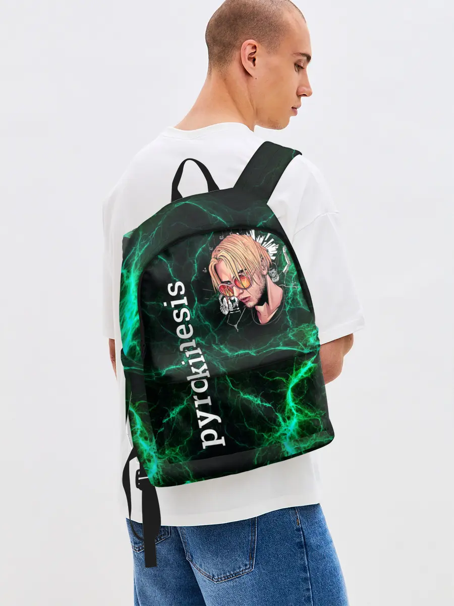 Рюкзак джинсовый / pyrokinesis