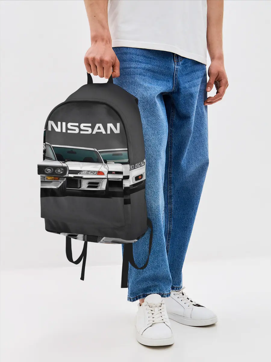Рюкзак джинсовый / NISSAN | НИССАН