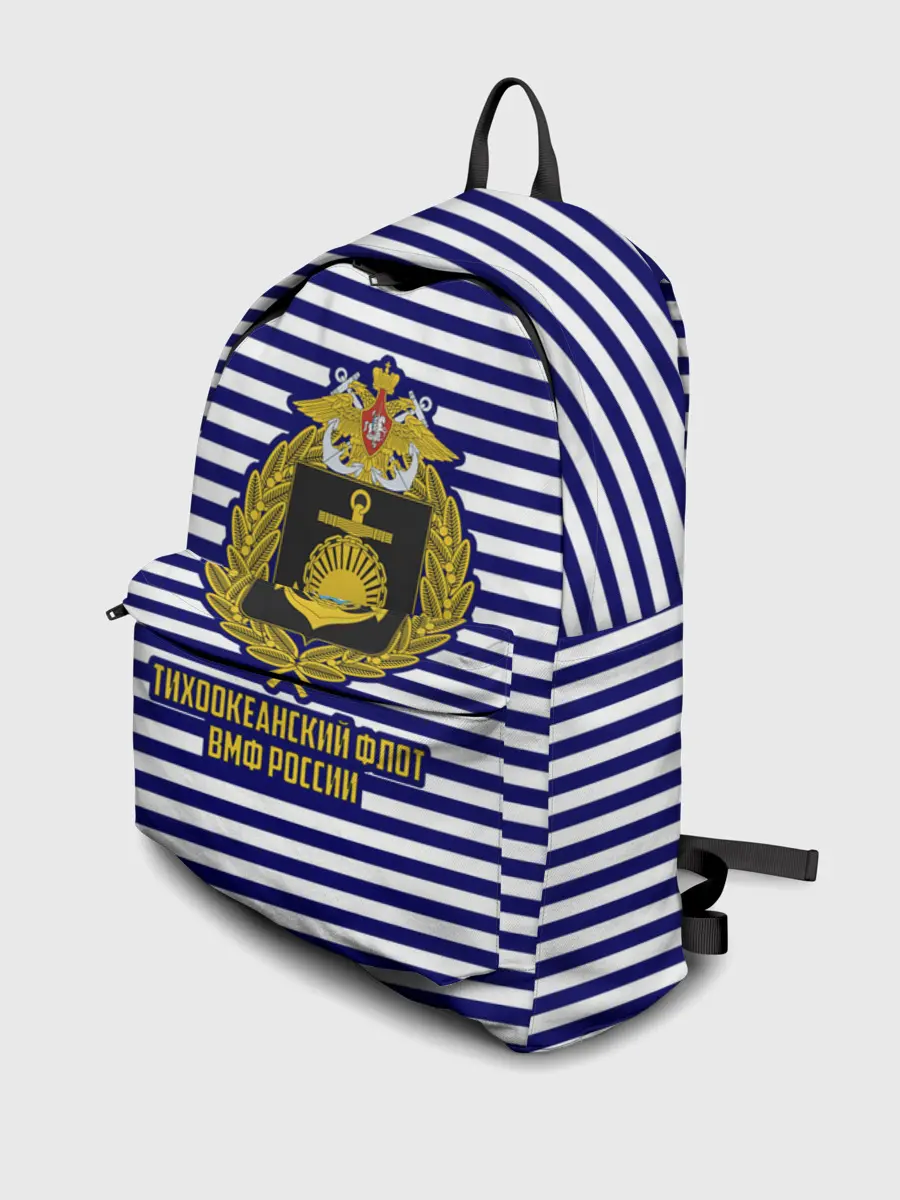 Рюкзак джинсовый / Тихоокеанский флот ВМФ России
